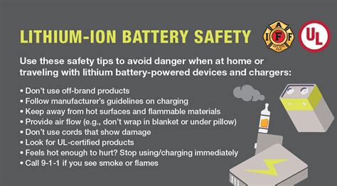 Fire department warns of lithium-ion battery hazards